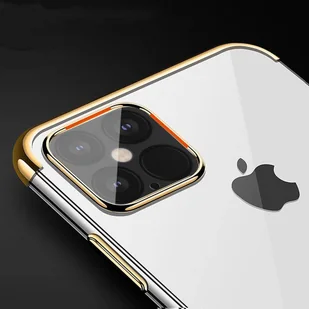 Clear Color case żelowy pokrowiec etui z metaliczną ramką Samsung Galaxy A52s 5G / A52 5G / A52 4G czarny - Etui i futerały do telefonów - miniaturka - grafika 6