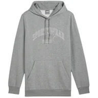 Bluzy sportowe męskie - Męska Bluza Z Logo Essentials 68177 - miniaturka - grafika 1