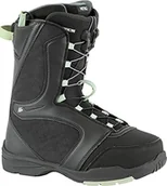 Buty snowboardowe - Nitro Flora TLS Boot ´22 damskie buty snowboardowe, czarno-miętowe, 235 - miniaturka - grafika 1