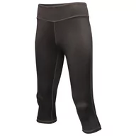 Spodnie sportowe damskie - Legginsy damskie 3/4 Regatta Pincha 3/4 Leggin Rozmiar: XS / Kolor: czarny - miniaturka - grafika 1