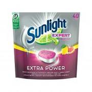 Środki do zmywarek - Sunlight Sunlight Expert All In 1 Extra Power tabletki do mycia naczyń w zmywarkach Citrus Fresh 40szt - miniaturka - grafika 1