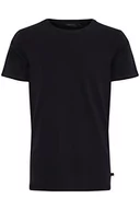 Koszulki męskie - CASUAL FRIDAY CFDavid Crew Neck T-shirt męski z krótkim rękawem, Czarny (50003), S - miniaturka - grafika 1