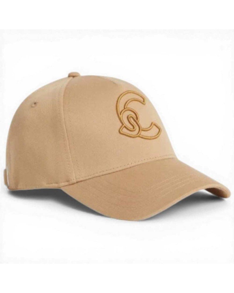 Czapka damska coccinelle Cappello Baseball C ME Natural biały