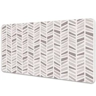 Podkładki na biurko - Podkładka na biurko Geometria w jodełkę 120x60 cm - miniaturka - grafika 1