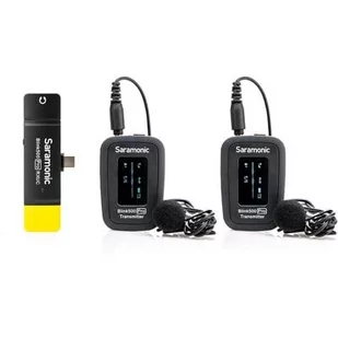 Saramonic Zestaw do bezprzewodwej transmisji dźwięku Blink500 Pro B6 RXUC + TX + TX) - Kamery cyfrowe - akcesoria - miniaturka - grafika 3