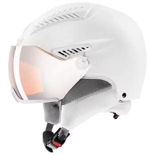 Uvex hlmt 600 Visor Kask, all white mat 55-57cm 2020 Kaski narciarskie S5662365005 - Kaski narciarskie - miniaturka - grafika 1