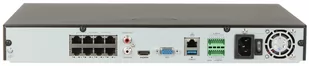 REJESTRATOR IP NVR302-08E2-P8-IQ 8 KANAŁÓW, 8 PoE UNIVIEW - Rejestratory do monitoringu - miniaturka - grafika 2