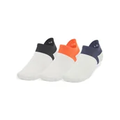 Skarpetki damskie - Skarpetki treningowe uniseks (3pack) Under Armour UA Ad Run Lite 3pk Ns - białe - miniaturka - grafika 1