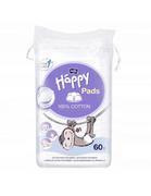 Waciki, płatki i patyczki kosmetyczne - Bella Baby Happy Płatki kosmetyczne dla dzieci Baby Happy Cotton Pads 60 szt. 60 szt. - miniaturka - grafika 1