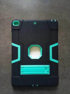 Etui Case do iPad 10,2 Pancerne Czarne z Miętowym - Etui do tabletów - miniaturka - grafika 1