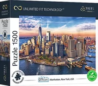 Puzzle - Trefl Prime - Puzzle UFT Cityscape: Manhattan, New York, USA - 1500 Elementów, Najgrubsza Tektura, BIO, EKO, Nowy Jork, USA, Miejski Krajobraz, Kreatywna Rozrywka dla Dorosłych i Dzieci od 12 Lat 26189 - miniaturka - grafika 1