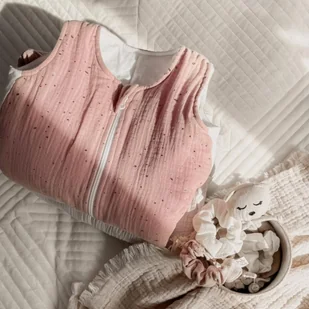 Babysteps Śpiworek z nogawkami Sepia Rose rozmiar XS 2,5 TOG - Śpiworki dla dzieci - miniaturka - grafika 1