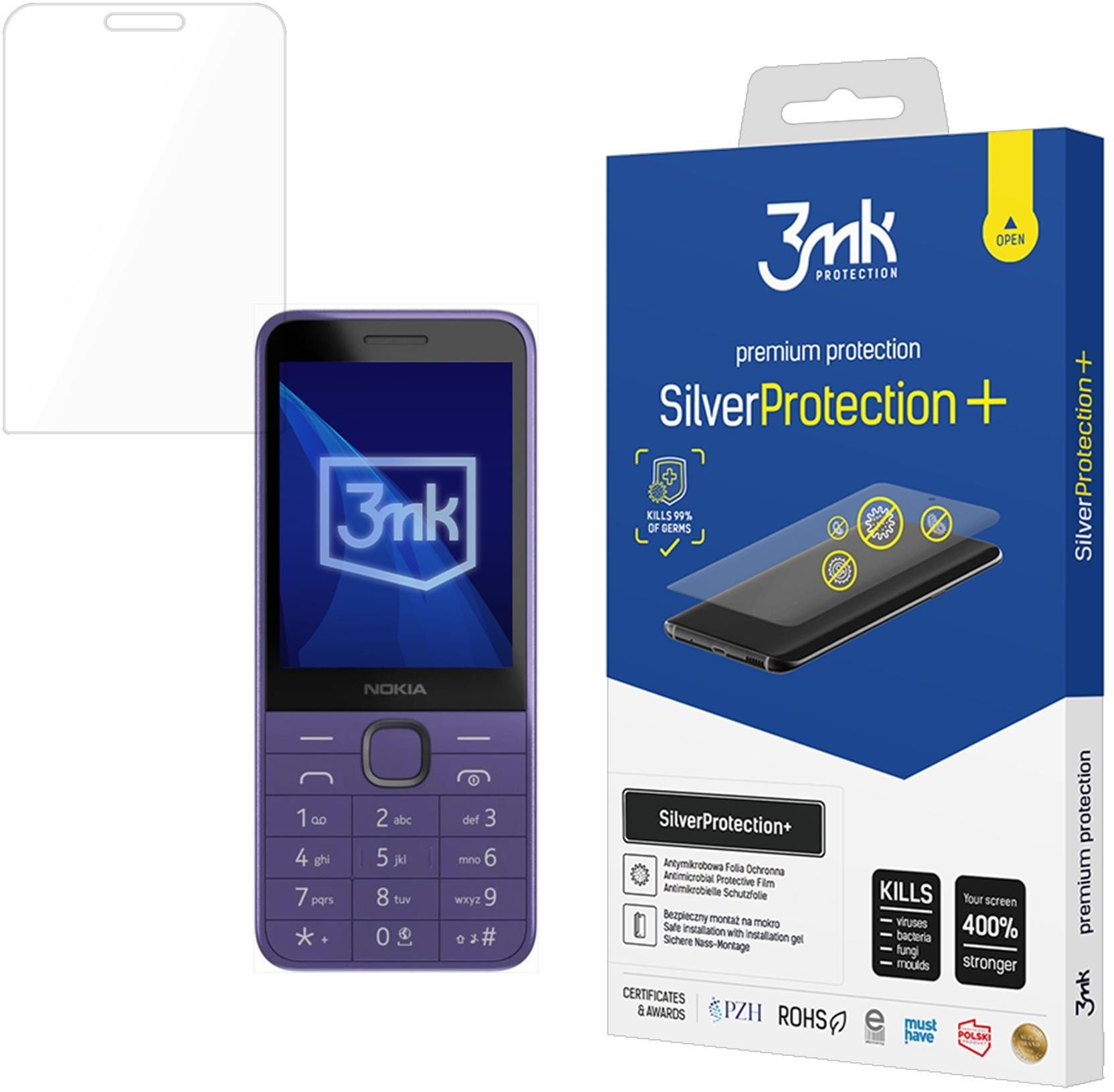 NOKIA 235 4G / 215 4G 2024 - 3MK SILVERPROTECTION+
