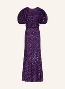 Sukienki - Rotate Birger Christensen Sukienka Koktajlowa Z Cekinami violett - miniaturka - grafika 1