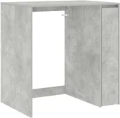 Szafki łazienkowe - vidaXL Szafka na pralkę z przechowywaniem Betonowy 87 x 60 x 69 cm - miniaturka - grafika 1
