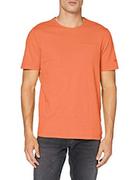 Koszulki męskie - camel active T-shirt męski, Pomarańczowy (Orange Core 42), S - miniaturka - grafika 1