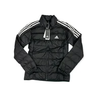 Kurtki damskie - Pikowana czarna kurtka damska ADIDAS S - miniaturka - grafika 1