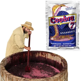 COBRA 7 DROŻDŻE GORZELNICZE COOBRA 7 PROFESSIONAL - Domowy wyrób alkoholu - miniaturka - grafika 1