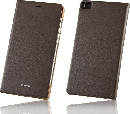 Huawei Etui Flip Cover HUAWEI P8 Brązowe 51990830