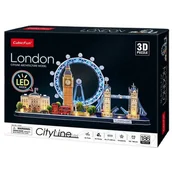Puzzle - Puzzle 3D Cityline London - Cubic Fun - miniaturka - grafika 1
