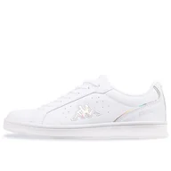 Trampki damskie - Buty Kappa Beatt 243300-1017 - białe - miniaturka - grafika 1