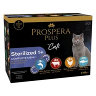 Mokra karma dla kotów - PROSPERA Plus Saszetka sterylizowany 1+, 12x 85g (1513-10112) - miniaturka - grafika 1