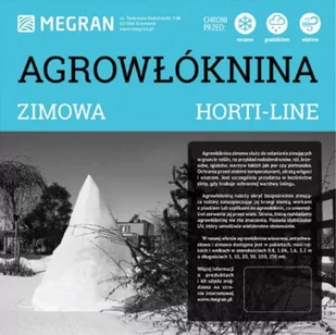Megran Agrowłóknina zimowa HORTI-LINE 1,6 x 10 m Megran 101540 - Pozostałe akcesoria do uprawy roślin - miniaturka - grafika 1