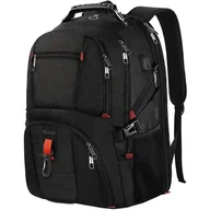 Plecaki szkolne i tornistry - MATEIN Plecak miejski szkolny biznesowy na laptopa 17.3" pojemny USB - miniaturka - grafika 1