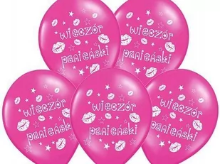 Balony na Wieczór Panieński - 14" - 50 szt. - Wieczór panieński i kawalerski - miniaturka - grafika 1