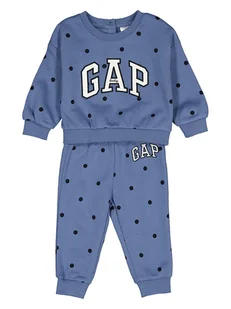 GAP 2-częściowy zestaw w kolorze niebieskim - Bluzy i sweterki niemowlęce - miniaturka - grafika 1