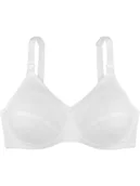 Biustonosze ciążowe - Dorina Biustonosz "Grace" w kolorze białym do karmienia - miniaturka - grafika 1