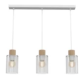 Lampy sufitowe - Madera lampa wisząca 3-punktowa biała MLP8555 - miniaturka - grafika 1