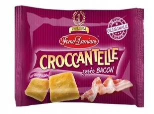 Forno Damiani Premium croccantelle gusto BACON240g - Krakersy - miniaturka - grafika 1