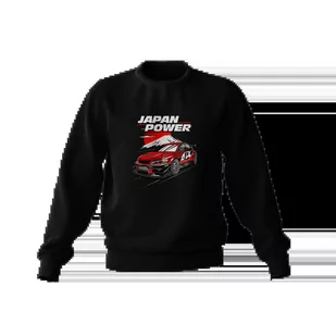 Czarna bluza Mitsubishi Lancer EVO IX TOKYO DRIFT-XL - Odzież do sportów motorowych - miniaturka - grafika 1
