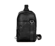 Torebki damskie - Spikes & Sparrow Washington damska torba typu sling, czarny, Rozmiar uniwersalny, casual - miniaturka - grafika 1