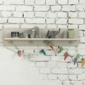 Półki i regały dla dzieci - Półka wisząca Petite jasny beż - miniaturka - grafika 1