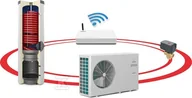 Pompy ciepła - Galmet Pompa ciepła powietrzna monoblok Prima 8GT - 8,4 kW, 1 fazowy, 230 V hybrydowy system grzewczy R32 C250/110 - Smart Home Sinum Lite - miniaturka - grafika 1