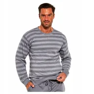 Piżamy damskie - Piżama męska CORNETTE 117/160 Loose 9 paski M - miniaturka - grafika 1