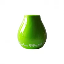 Green ORGANIC MATE MATERO CERAMICZNE ZIELONE 350 ml ORGANIC MATE - Zdrowa żywność - miniaturka - grafika 1