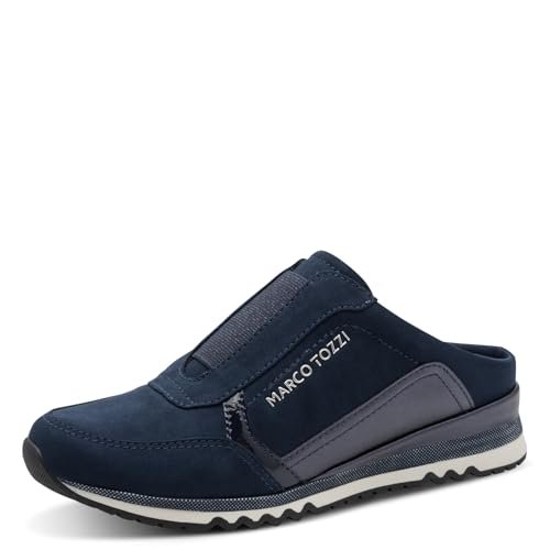 Marco Tozzi Damskie kapcie 2-27306-46, Navy Comb, 38 EU