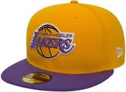 Czapki męskie - New Era Los Angeles Lakers NBA Basic Cap 10861623 Rozmiar: 7 1/4 - miniaturka - grafika 1