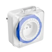 Programatory czasowe - Programator czasowy analogowy IP44 DPM - miniaturka - grafika 1