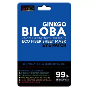 Inteligent Skin Theraphy IST Płatki Pod Oczy Z Ginko Biloba 50+ 1 para - Maseczki do twarzy - miniaturka - grafika 1