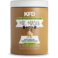 Słodkie kremy i masła - Krem/Masło Orzechowe z Nerkowców Crunchy KFD  1000g - miniaturka - grafika 1