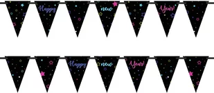 Baner wiszący flagi Happy New Year - 5 m - Sylwester - miniaturka - grafika 1