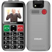 Telefony komórkowe - Evolveo EasyPhone EB Srebrny - miniaturka - grafika 1