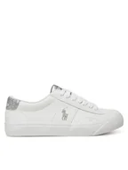 Buty dla dziewczynek - Polo Ralph Lauren Sneakersy Ryley RL02448101 Biały - miniaturka - grafika 1