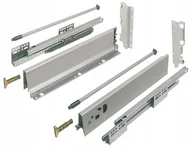 Meble modułowe i akcesoria - Szuflada Modernbox L-500 Wysoka H-210 Szary 40kg cichy domyk - miniaturka - grafika 1