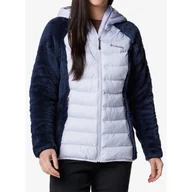 Odzież trekkingowa damska - Kurtka ocieplana damska Columbia Powder Lite II Sherpa Hybrid Jacket - miniaturka - grafika 1