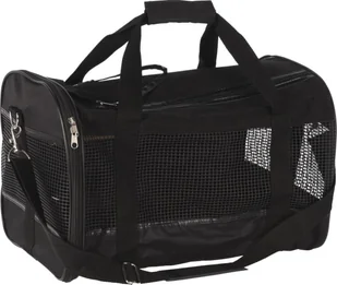 Koopman Transporter dla psa i kota 46x29x30cm czarny - Transportery dla kotów - miniaturka - grafika 1